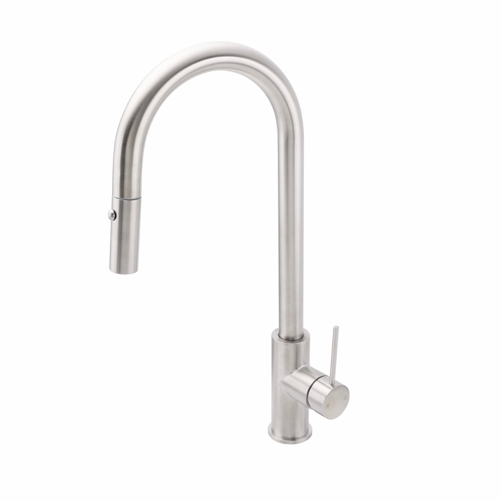 NUVORA Brushed SS 360° Pull Out Kitchen Mixer (Watermark & Warranty)