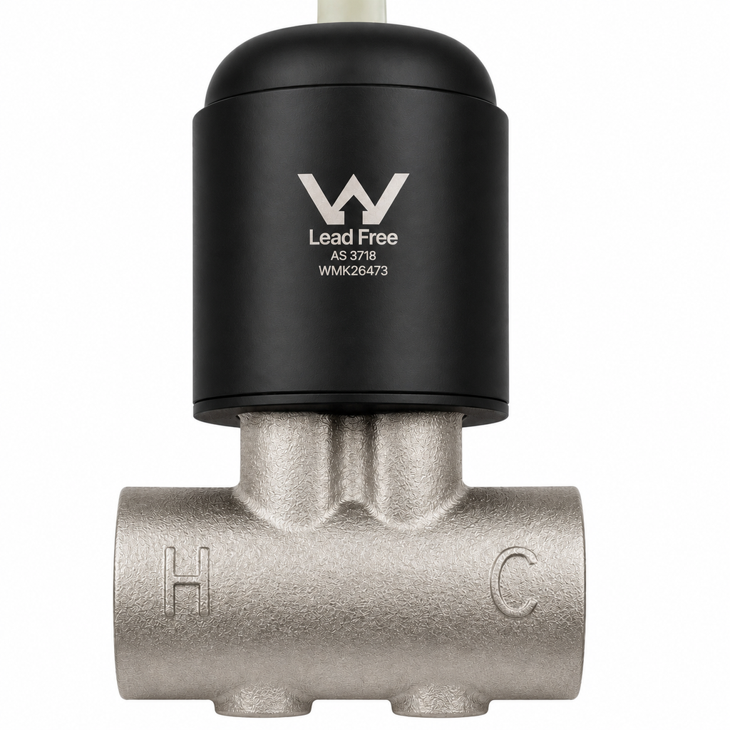 NUVORA Shower/Bath Matte Black Mixer (Watermark & Warranty)
