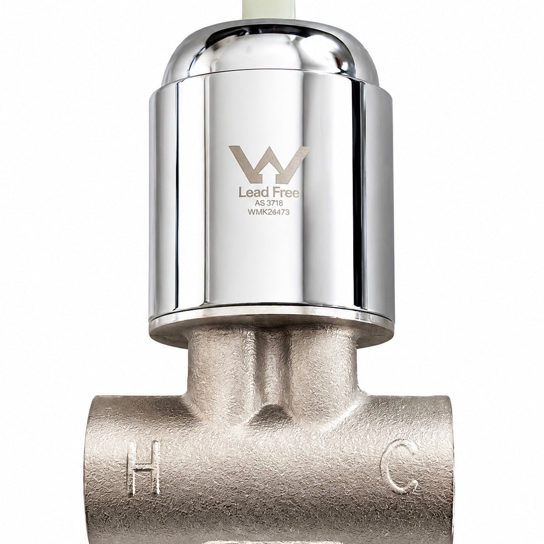 NUVORA Chrome Shower/Bath Mixer (Watermark & Warranty)