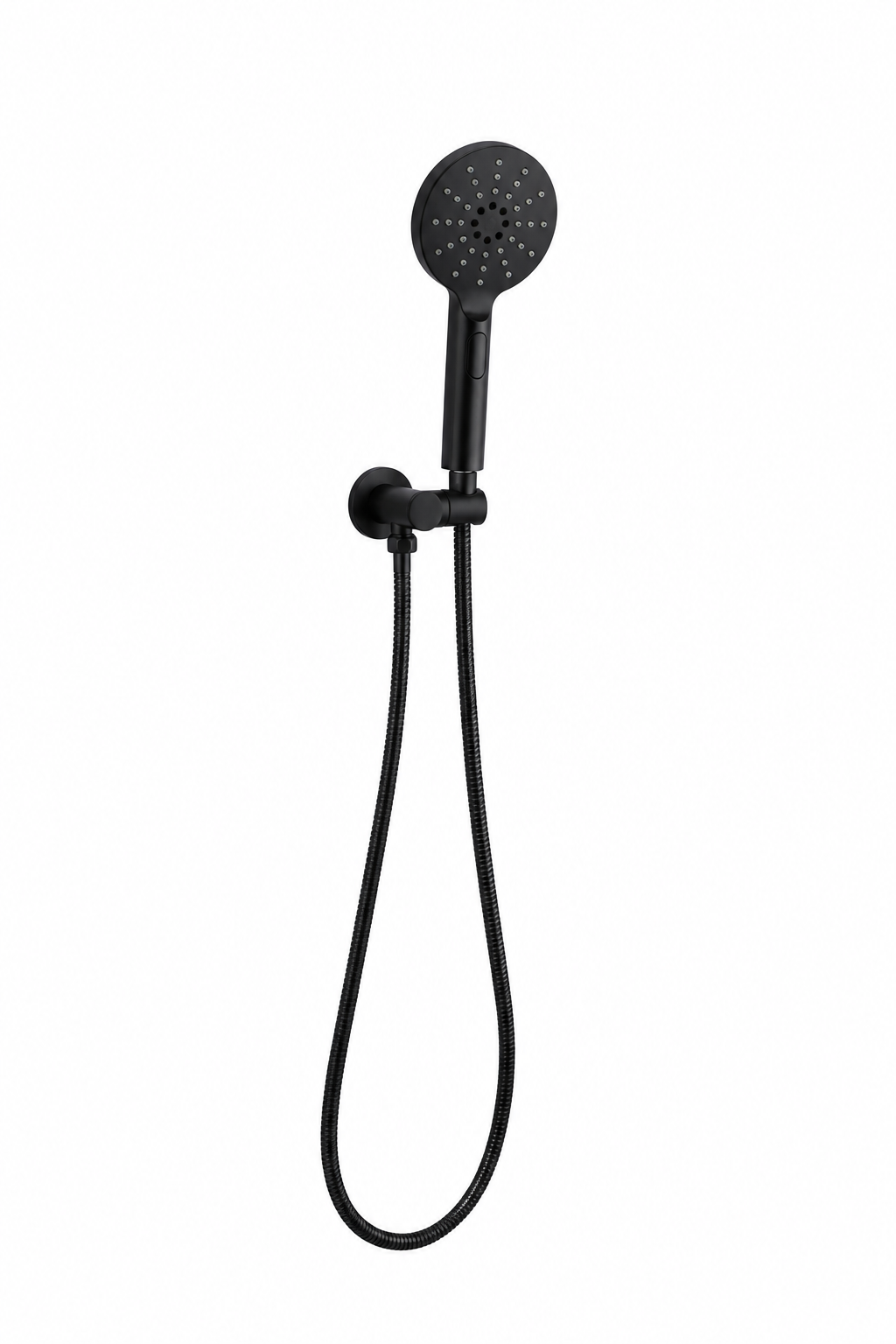 NUVORA Matte Black Swivel Hand Shower (Watermark & Warranty)